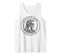 Memento Mori Vide Finem Tête de Mort stoïque Art Romain Débardeur