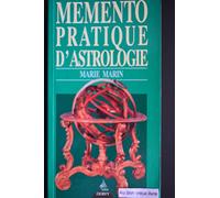 Mémento pratique d'astrologie