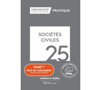 Mémento Sociétés civiles 2025