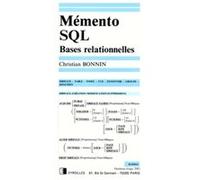 Mémento SQL Christian Bonnin (Auteur)