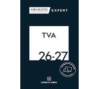 Mémento TVA 2026-2027