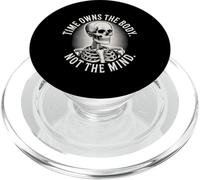 Memento Vivere Skull Latin Quote Stoic PopSockets PopGrip pour MagSafe