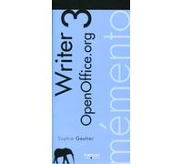 Mémento Writer OpenOffice.org 3 - Sophie Gautier - Eyrolles - broché - Guide