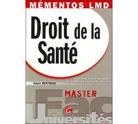 Mémentos lmd - droit de la santé - Berthiaud - Gualino Eds - broché - Etude