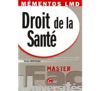 Mémentos lmd - droit de la santé - Denis Berthiau - Gualino Eds - broché - Etude