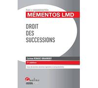 Mémentos LMD Droit des successions, 7ème édition