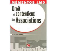 Mémentos lmd - droit et contentieux des associations - Stéphanie Damarey - Gualino Eds - broché - Scolaire / Universitaire