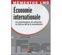 Mémentos lmd - économie internationale - Le guirriec-milner g. - Gualino Eds - broché - Etude