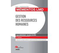 Mémentos LMD Gestion des ressources humaines, 4ème édition