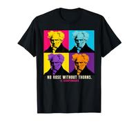 Mèmes de philosophie Pessimiste de Schopenhauer T-Shirt