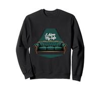 Memes Paresseux drôles J'adore Mon canapé Citations drôles et paresseuses Sweatshirt
