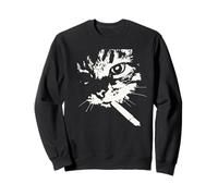 Mèmes pour Chats Fumeurs, Chaton de Rue Gangster Sweatshirt