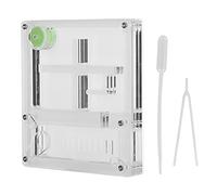 MEMEWOCA Boîte d'élevage en Acrylique, boîtier de Surveillance Transparent, boîte d'alimentation avec Coton hydratant, Jouet éducatif pour Enfants, sûr et sans Maison pour l'observation