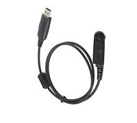 MEMEWOCA Câble de programmation USB pour radio GP340, compatible avec HT750, HT1250, PRO5150, GP328, GP340, GP380, GP640 et GP680 ; câble de données en ABS de 1 m avec noyau en ferrite
