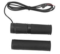 MEMEWOCA FT 158X Poignée d'accélérateur pour vélo électrique, poignée de contrôle de vitesse pour VTT, poignée rotative semi-fendue avec connecteur SM, poignée en caoutchouc confortable