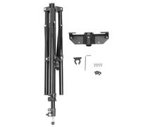 MEMEWOCA Support de Tableau d’Affichage pour Basket-Ball, trépied numérique pour Tableau d’Affichage, Support en Alliage d’Aluminium réglable en Hauteur Jusqu’à 145 cm avec Plaque de