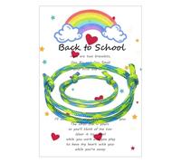 MEMFALL Bracelet pour premier jour d'école - Cadeaux de rentrée scolaire - Bracelets pour maman et moi - Cadeaux de premier jour d'école, ADJUSTABLE, Alliage, Pas de gemme