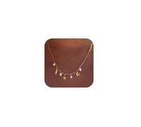 MEMFALL Collier de coquillages en perles et coquillages - Style bohème - Pour vacances d'été, 1, Métal, Pas de gemme
