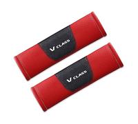 MEMMDLIJ 2 pièces Voiture Protège Ceintures de Sécurité Coussin pour Benz V-Class Adultes et Enfants Accessoires intérieurs Automobiles,White