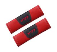 MEMMDLIJ 2 pièces Voiture Protège Ceintures de Sécurité Coussin pour Benz W177 Adultes et Enfants Accessoires intérieurs Automobiles,Red