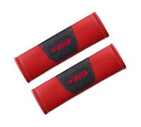 MEMMDLIJ 2 pièces Voiture Protège Ceintures de Sécurité Coussin pour Benz W203 Adultes et Enfants Accessoires intérieurs Automobiles,Red