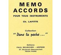 Lafitte Charles - Memo Accords Tous Instruments - Tous Instruments