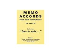 Mémo accords tous instruments