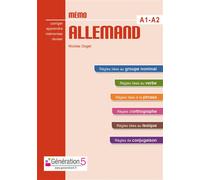 Nicolas Goget – Mémo allemand A1-A2 (collège) – Génération 5