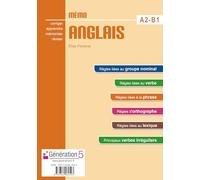 Mémo anglais A2-B1 (collège) - édition 2016