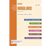 Mémo anglais A2-B1 (collège) - édition 2020