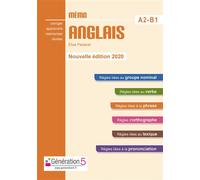 Elise Peizerat – Mémo anglais A2-B1 (collège) – édition 2020