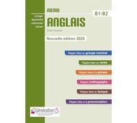 Mémo anglais B1-B2 (lycée) - édition 2020