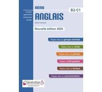 Mémo anglais B2-C1 (Classes prépas/Ens. Supérieur) - édition 2020