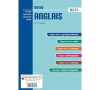 Mémo anglais B2-C1 (classes prépas/ens. supérieur) - édition 2016