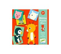 Mémo Animo-puzzle Djeco Multicolore G