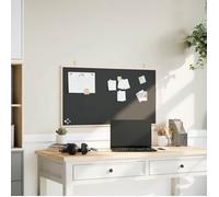 vidaXL Tableau noir Cadre en pin massif 100 x 55 cm