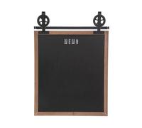 Mémo ardoise ""Pouli"" noir 55x68cm - Atmosphera Créateur d'intérieur