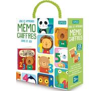 Mémo chiffres Livre et jeu - Matteo Gaule - Sassi - Boîte ou accessoire - Jeux livres objets