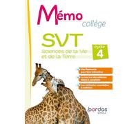 Collectif – Mémo Collège SVT Cycle 4 – Livret – Broché – 2022