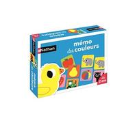 Nathan Mémo des Couleurs - Jeu éducatif pour associer Images et Couleurs dès 2 Ans
