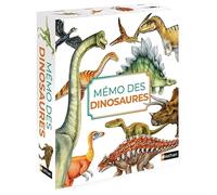 Mémo des dinosaures - Un jeu de memory pour apprendre en s'amusant en famille - Dès 4 ans