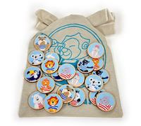 Mémo des petits mousses - jeu en bois