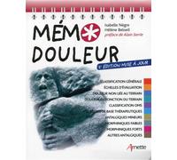 Mémo Douleur - Hélène Beloeil - Arnette - broché - Etude