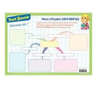 Mémo effaçable Carte mentale Collectif (Auteur)