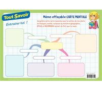 Hatier – Mémo effaçable Carte mentale CM1-CM2