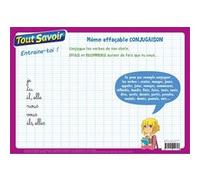 Mémo effaçable Conjugaison cycle 3 Collectif (Auteur)