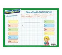 Mémo effaçable Multiplication Collectif (Auteur)