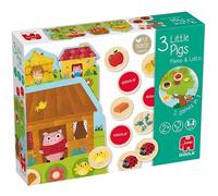 Goula - Les 3 Petits Cochons Mémo & Loto - Jeu de Société pour Enfant - dès 2 Ans