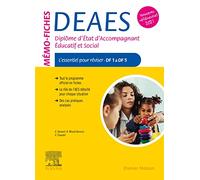 Mémo-fiches DEAES - Diplôme d'Etat d'Accompagnant Educatif et Social: L'essentiel pour réviser - DF 1 à DF 5