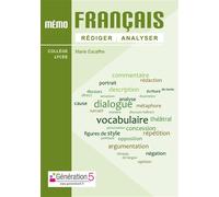 Marie Escaffre – Mémo Français Rédiger-Analyser (collège/lycée)
